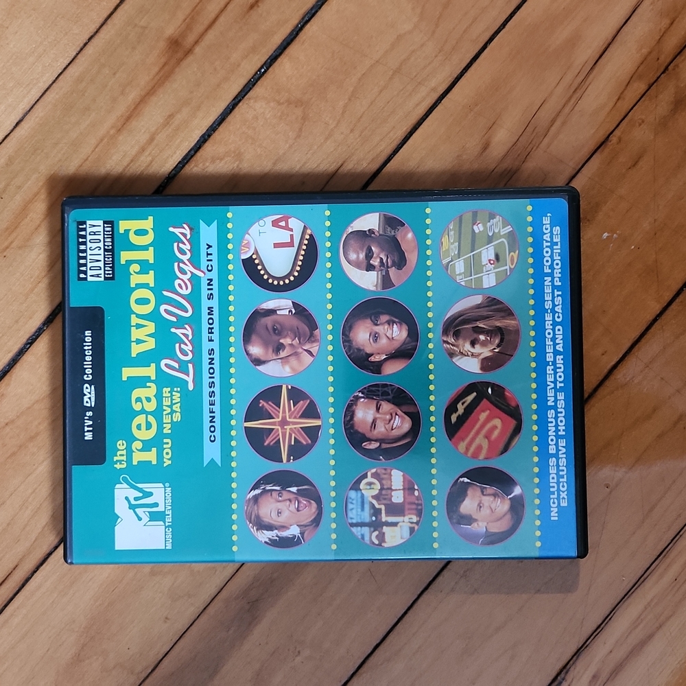 MTV THE REAL WORLD LAS VEGAS DVD